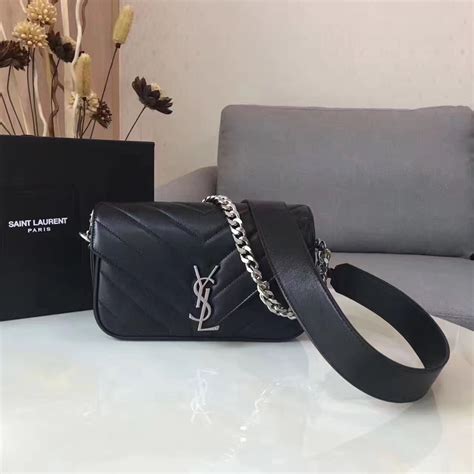 ysl black sling bag|YSL sling bag price.